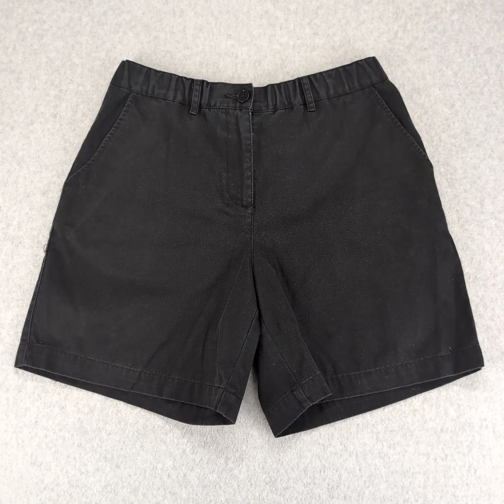 Lauren Ralph Lauren Shorts Womens 4 Black Outdoors High Rise